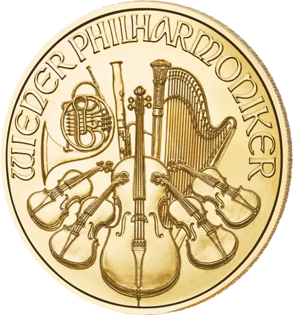 1/4 oz Vienna Philharmonic Gold Coin | 2024