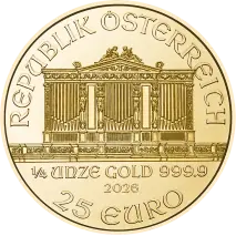 1/4 oz Wiener Philharmoniker Goldmünze | 2026