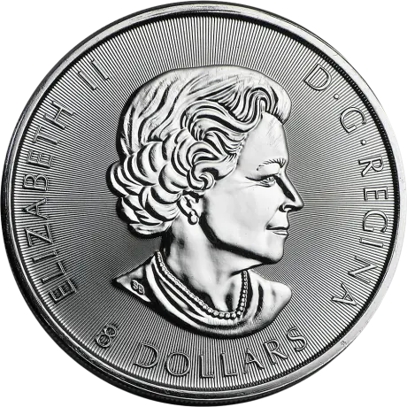 1.5 oz Snowy Gyrfalcon Silver Coin | 2016