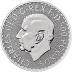 1 Kilo Britannia Charles III Silver Coin | 2024