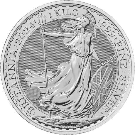 1 Kilo Britannia Charles III Silver Coin | 2024