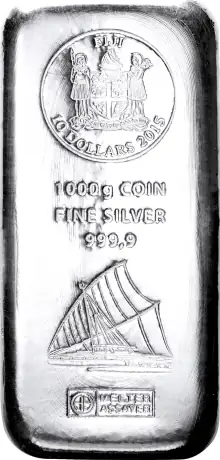 1 Kilo Coinbar | Argent | diff&eacute;rents fabricants
