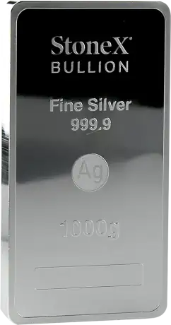 1 Kilo Coinbar | Argent | diff&eacute;rents fabricants