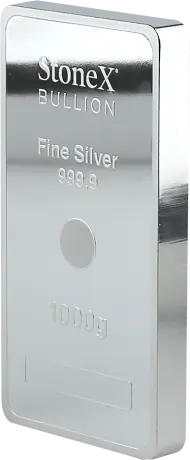 1 Kilo Silver Coin Bar | StoneX