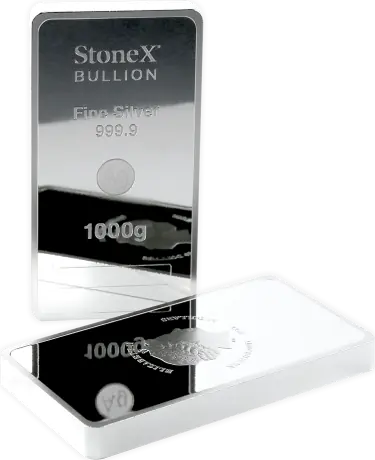 1 Kilo Silver Coin Bar | StoneX