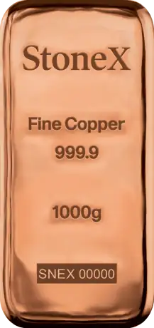 1 Kilo Copper Bar | StoneX