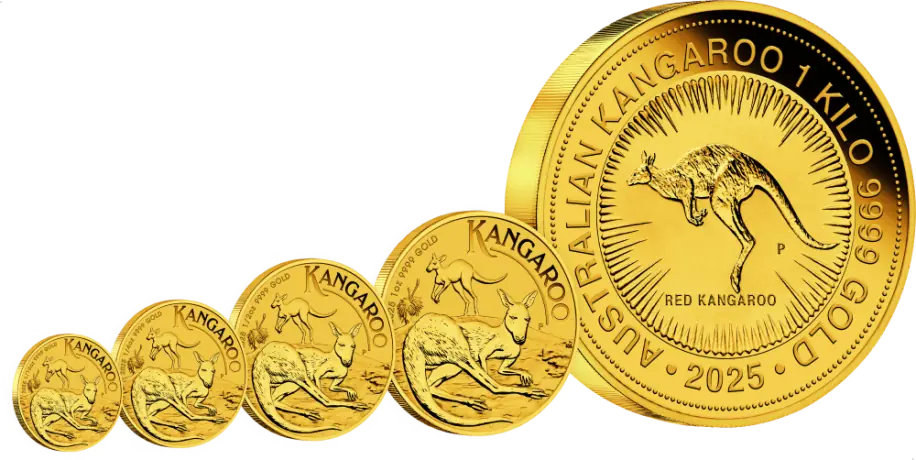 1 Kilo K&auml;nguru Goldm&uuml;nze | 2025