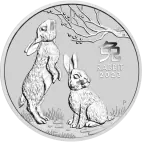1 Kilo Lunar III Rabbit | Silver | 2023