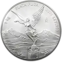 1 Kilo Libertad de M&eacute;jico | Plata | a&ntilde;os diversos