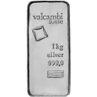 1 Kilo Silver Bar | Valcambi