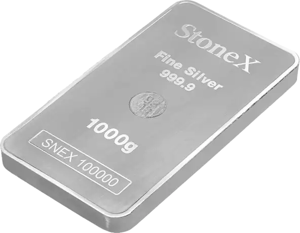 1 Kilo Coin Bar de Plata | StoneX