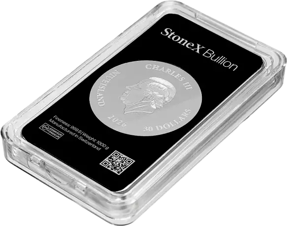 1 Kilo Coin Bar de Plata | StoneX