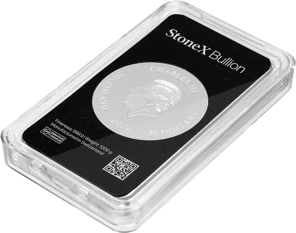 1 Kg Coinbar | Lingotto e moneta d'argento | StoneX