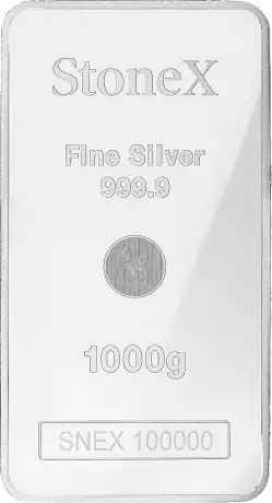 1 Kg Coinbar | Lingotto e moneta d'argento | StoneX
