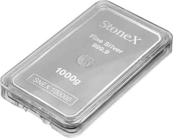 1 Kilo Coin Bar de Plata | StoneX