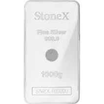 1 Kilo Silver Coin Bar | StoneX