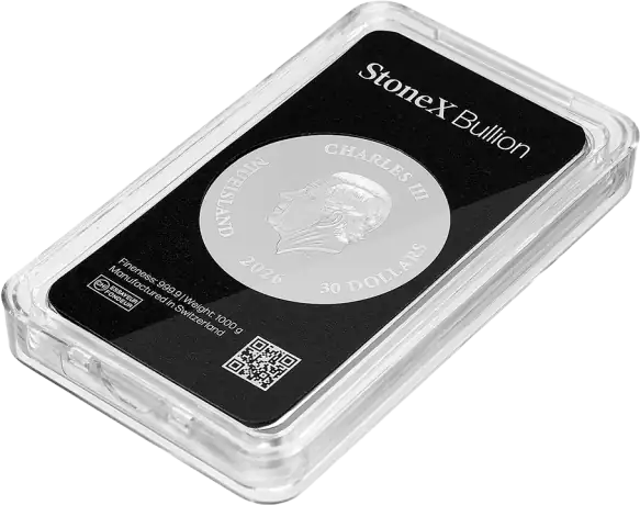 1 Kilo Coin Bar de Plata | StoneX