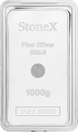 1 Kg Coinbar | Lingotto e moneta d'argento | StoneX