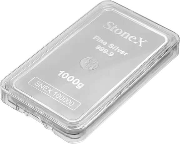 1 Kg Coinbar | Lingotto e moneta d'argento | StoneX