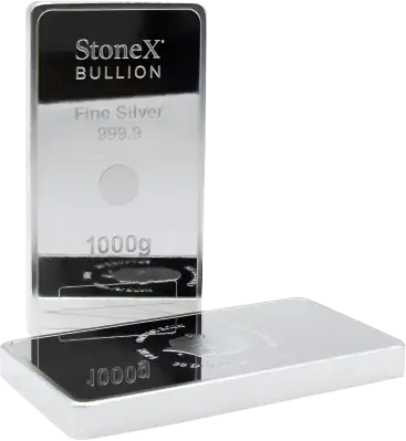 1 Kilo Coin Bar de Plata | StoneX