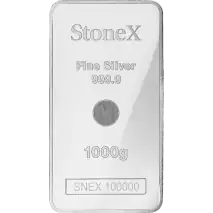 1 Kilo Coin Bar de Plata | StoneX