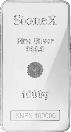 1 Kilo Coin Bar de Plata | StoneX