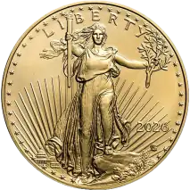 1 oz Amerykański Orzeł Złota Moneta | 2026