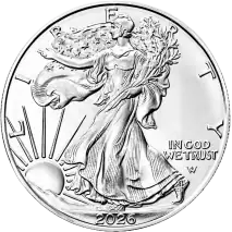 1 oz American Eagle Silberm&uuml;nze | 2026