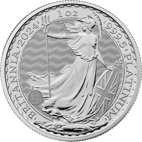 1 oz Britannia Charles III Platinum | 2024
