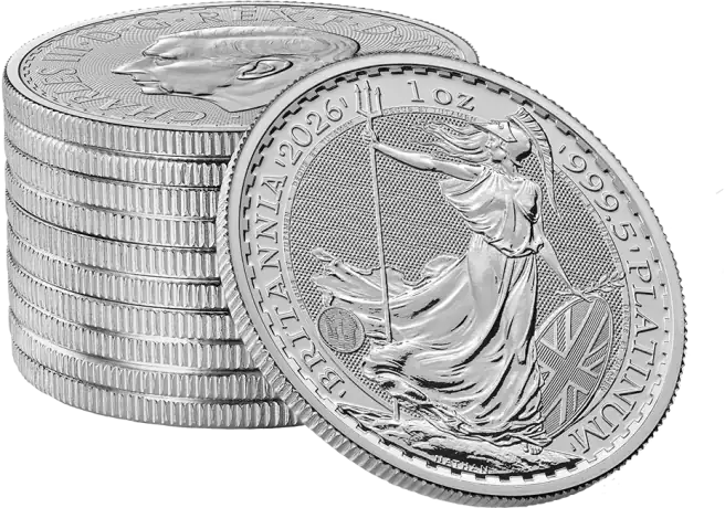 1 oz Britania Carlos III Platina | 2026