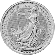 1 oz Britania Carlos III Platina | 2026