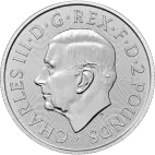 1 oz Britannia Charles III Silbermünze | 2024