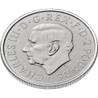 Британия (Britannia)1 унция 2024 Серебряная инвестиционная монета