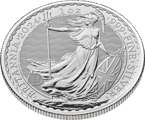1 oz Britannia Karol III Srebrna Moneta | 2024