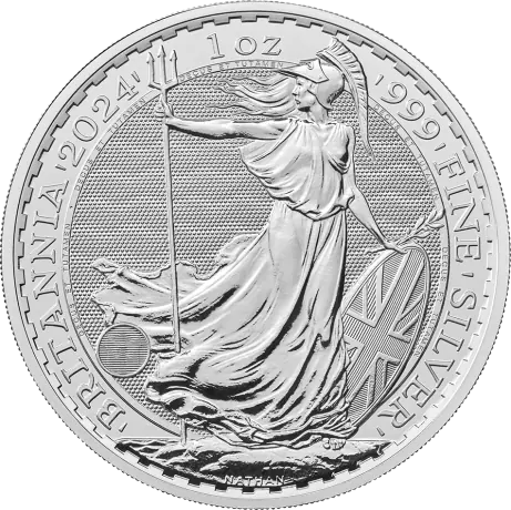 1 oz Britannia Charles III Silver Coin | 2024