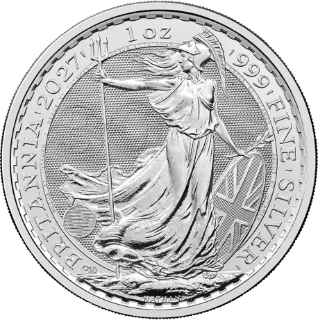 1 oz Britannia de Plata Carlos III | 2027