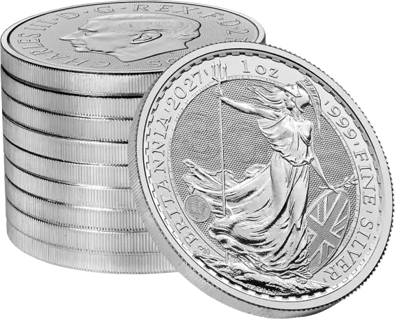 1 oz Britannia de Plata Carlos III | 2027