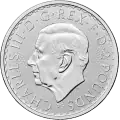 1 oz Britannia de Plata Carlos III | 2027