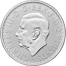 1 oz Britannia de Plata Carlos III | 2027
