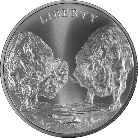 1 oz Buffalo Pièce D'argent