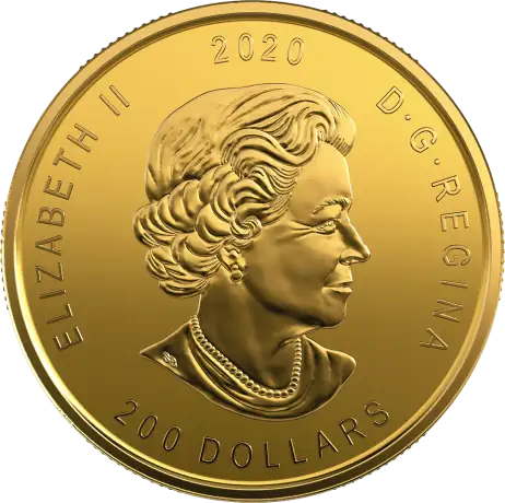 1 oz Call of the Wild Bobcat Oro 999.99 | 2020