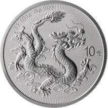 1 oz Drag&oacute;n Chino | Plata | 2026