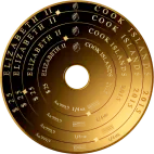 1 oz Cook Island Armillary Valcambi Gold Coin