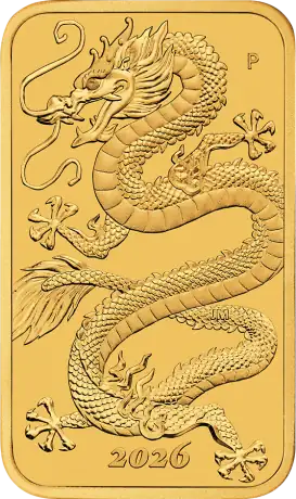 1 oz Dragon Rectangular Gold Coin | 2026