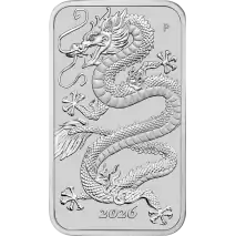 1 oz Dragon Rectangular Silver Coin | 2026