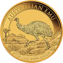 1 oz Em&uacute; Australiano d'oro | 2026