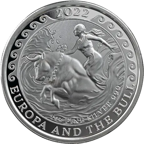 1 oz Europa Silver Coin | 2022
