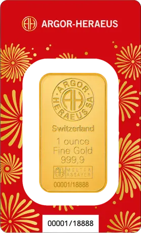 1 oz Lingote de Oro | Argor-Heraeus | Año del Caballo | 2026