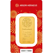 1 oz Gold Bar | Argor-Heraeus | Year Of The Horse | 2026