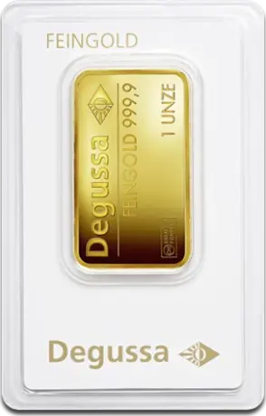 1 oz Gold Bar | Degussa
